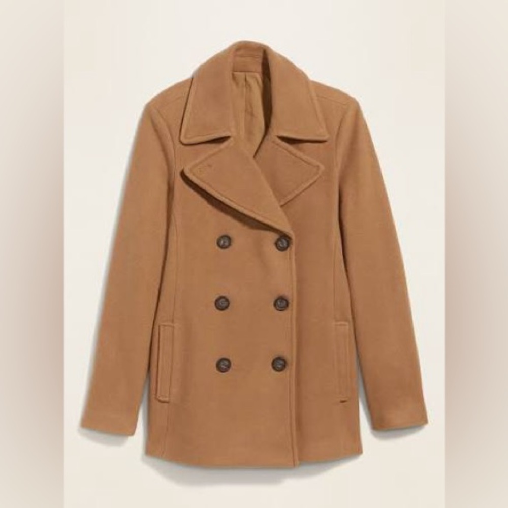 Old Navy Soft-Brushed Peacoat for Women